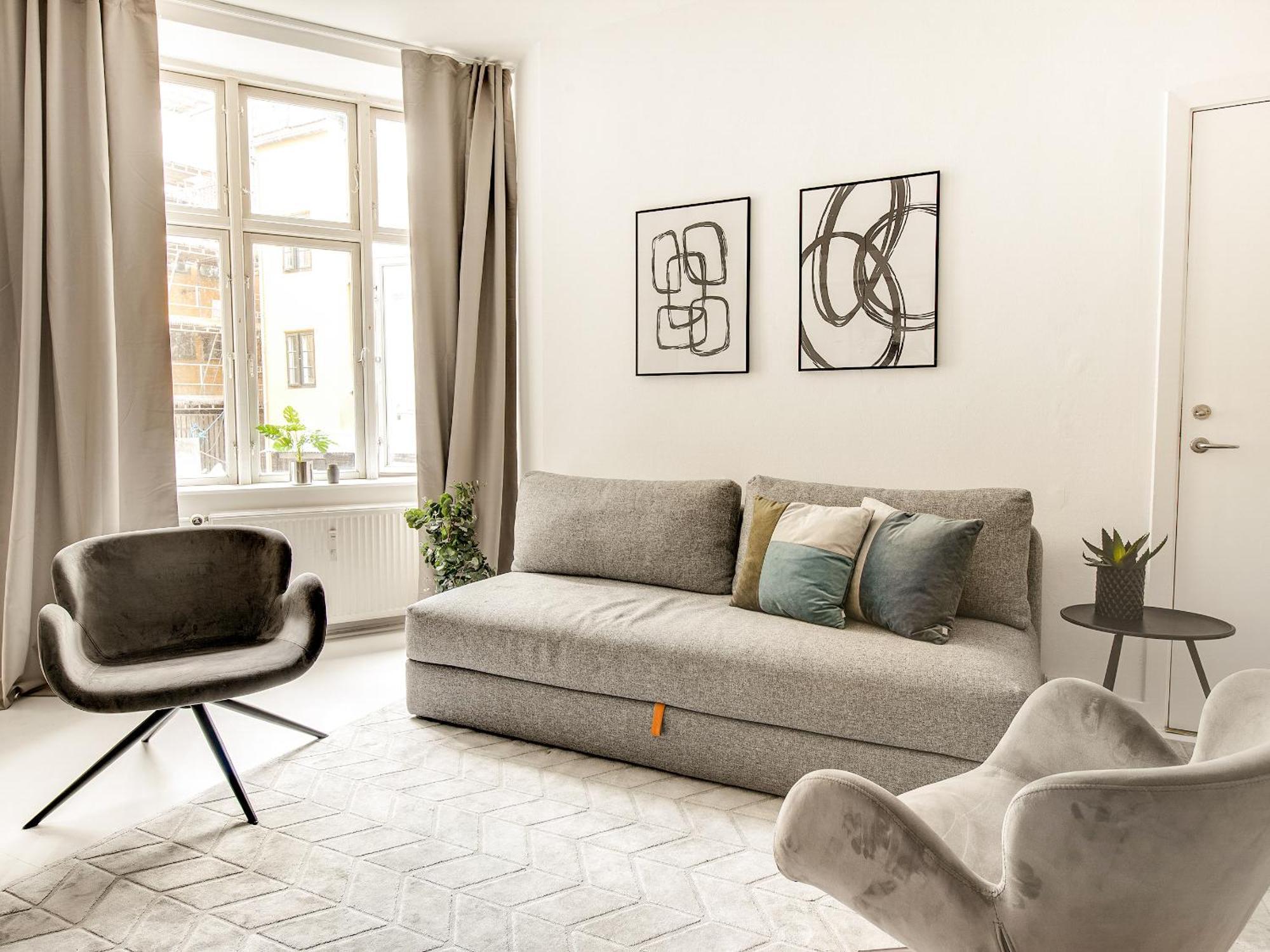 Sanders City - Spacious Studio Apartment Köpenhamn Exteriör bild